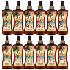 Panama Jack Sunscreen Tanning Oil bottle pour for easy application.