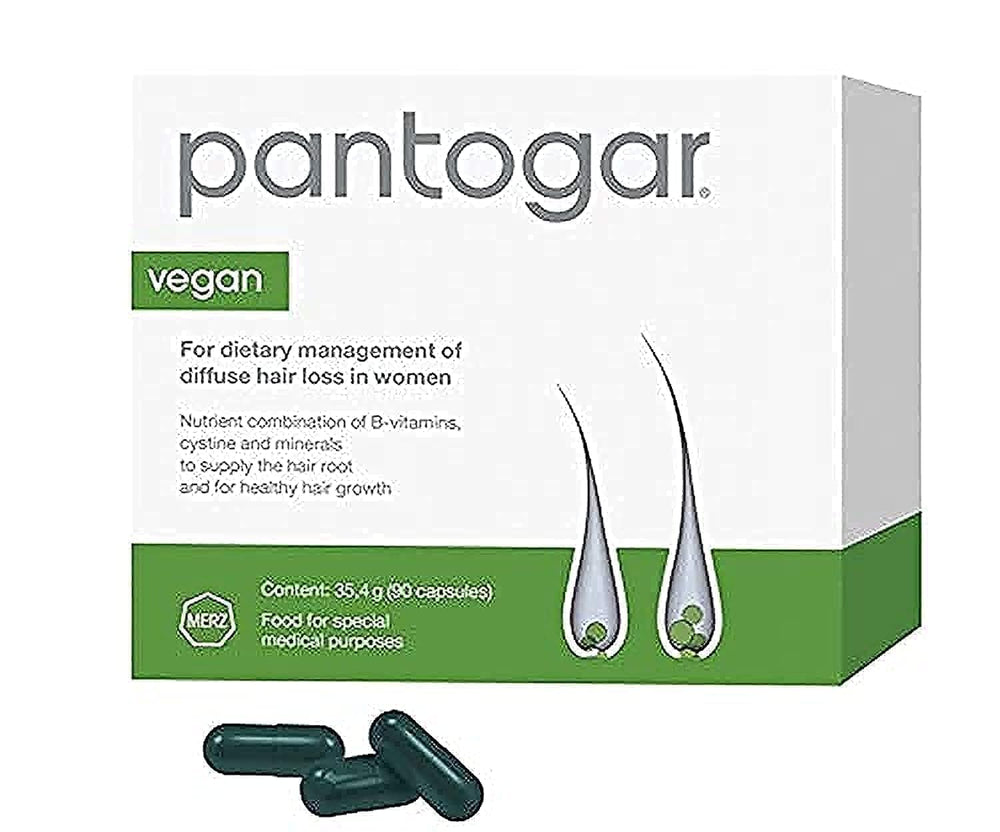 Pantogar Made in Germany box front view with 90 capsules for monthly use