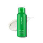 Papa Recipe Tea Tree Enzyme Powder Cleanser bottle demonstrates gentle cleansing for sensitive skin.