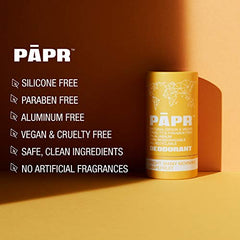 Natural ingredients like coconut oil and shea butter nourish skin.