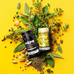 PĀPR plant-based paper packaging indicates plastic-free, sustainable deodorant choice.