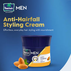 Parachute Advansed anti-hairfall cream texture showing smooth, non-sticky daily conditioning.