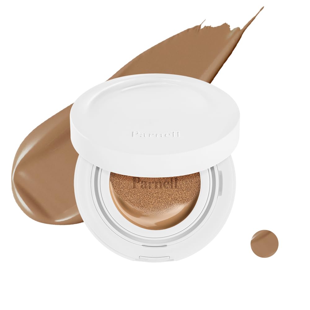Parnell Cicamanu Serum Cushion compact close-up with lightweight coverage.