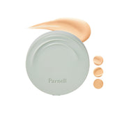 Parnell Cicamanu Serum in Matte Cushion Porcelain 15g bottle close-up highlighting soothing formula.