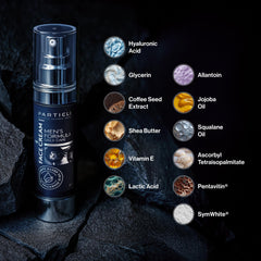 Particle 6-in-1 Face Cream apply-on-skin visual highlights effortless spread and instant refreshment.