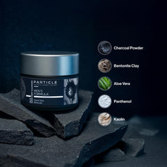 Particle Mineral Face Mask for Men cooling sensation during use.