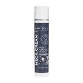 Particle Neck Cream bottle for men with quick-absorbing hydration.