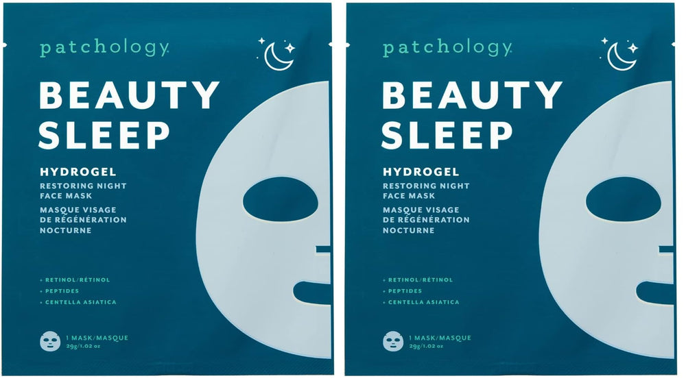 Patchology hydrogel mask closeup shows silky texture for hydrating, refreshing skin.