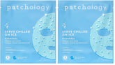 Patchology iced cooling hydrogel mask pack of 2 for at-home spa moments.