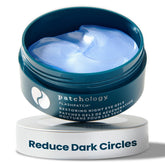 Patchology Restoring Night Eye Patches box closeup with retinol and hydration