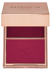 Patrick Ta Major Headlines in Bright Pinky Coral for radiant glow and versatile day-to-night color.