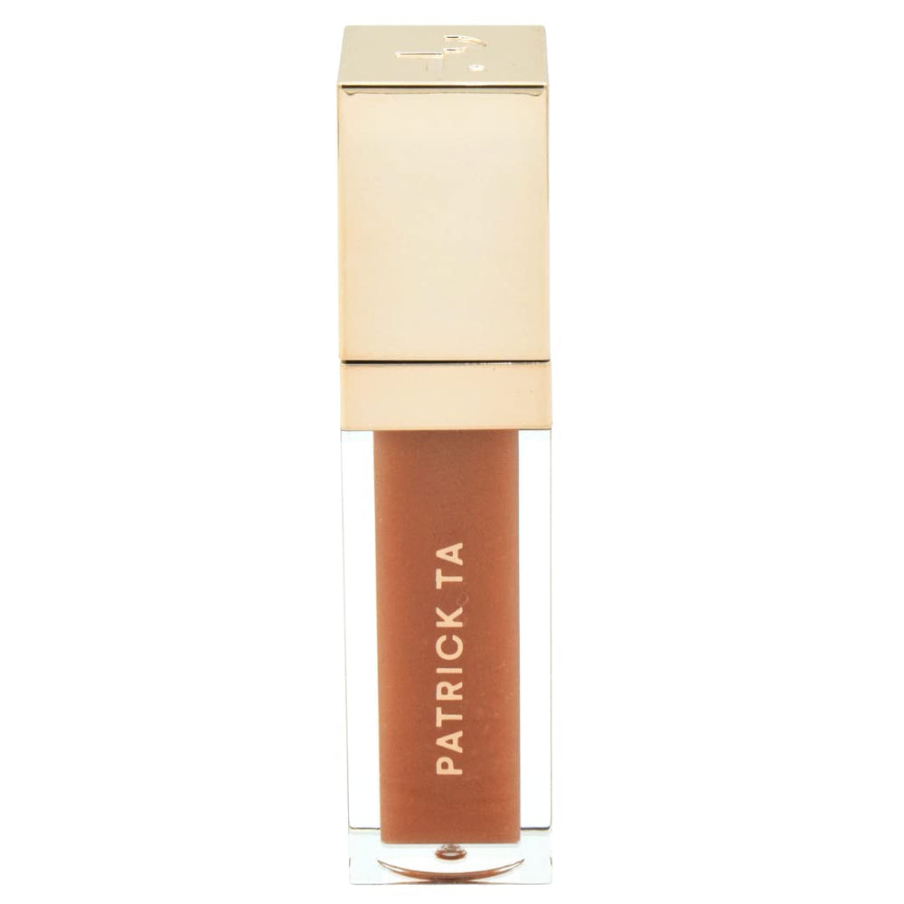 Patrick Ta Major Volume Lip Gloss Superficial beige lips for a fuller look