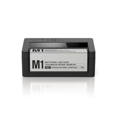 PATRICKS M1 matte pomade jar front demonstrating premium packaging for everyday grooming