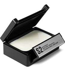 Patricks S2 Shine Medium Hold bottle back highlights a clean, non-greasy shine finish