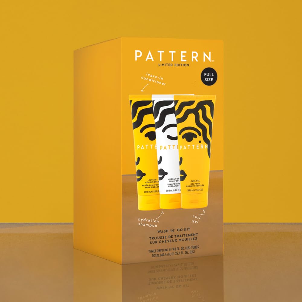 PATTERN Beauty leave-in conditioner bottle for detangling and moisture retention.