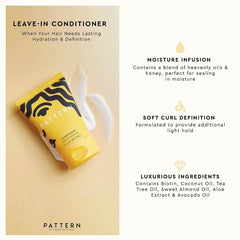 PATTERN Texture Travel Kit cleansing shampoo tube ideal for quick cleanses away from home