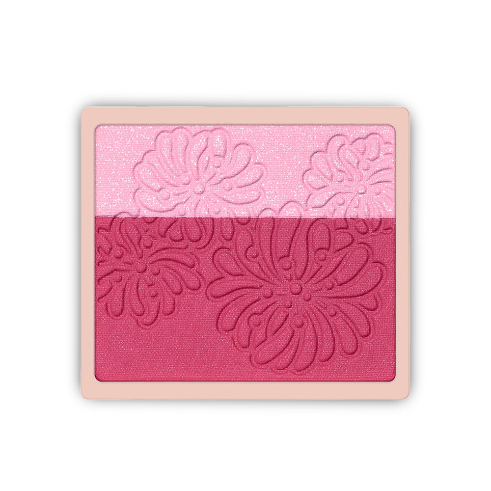 Paul & Joe Compote de Cerises palette refill shows two pink shades for versatile looks.