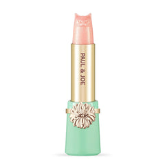 Paul & Joe Pearl Lipstick refill in light pink with glossy radiance and hydration.