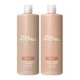 Paul Mitchell Color Protect Shampoo bottle showcasing UV protection for color longevity