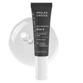 Paula's Choice BHA 9 spot treatment bottle close-up highlighting fragrance-free formula