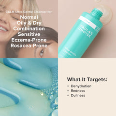 Pump dispenser of Paula's Choice CALM cleanser, easy daily use.