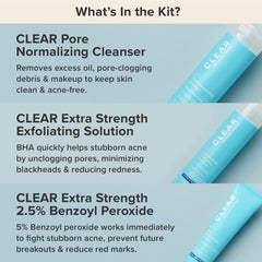 Paula's Choice CLEAR benzoyl peroxide treatment tube for stubborn breakouts.