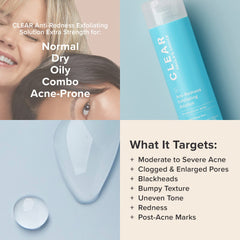 Paula's Choice Exfoliator application on skin shows gentle non-abrasive action for pores.