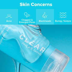 Fragrance-free Paula's Choice cleanser formula ideal for sensitive skin.