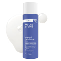 Paula's Choice Resist Advanced Replenishing Toner bottle delivering lightweight hydration for dry skin