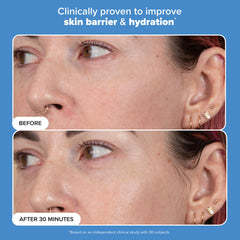 Paula's Choice RESIST Barrier Repair tripeptide-5 and watermelon seed oil close-up suggesting wrinkle-smoothing potential.