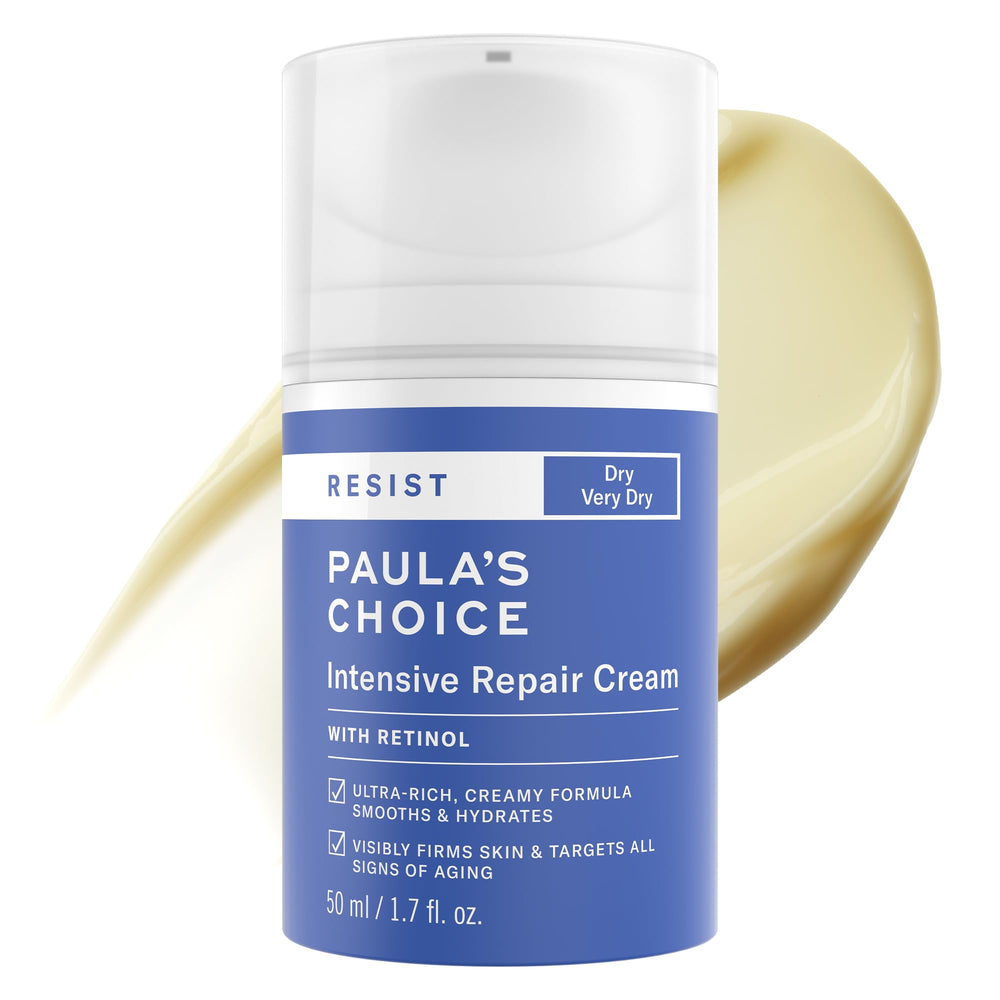 Paula's Choice Resist Intensive Repair Cream jar close-up for deep hydration