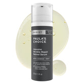 Paula's Choice RESIST Intensive Wrinkle-Repair Serum bottle on vanity