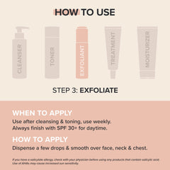 Close-up of a Paula's Choice RESIST AHA serum drop for exfoliation.