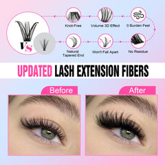 Pawotence Lash Applicator Tweezers for precise at-home application