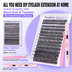 Pawotence lash bond and seal provides longer hold for extensions