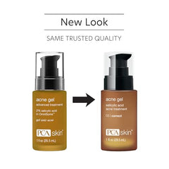 PCA SKIN Acne Gel targets blemishes with precise action.