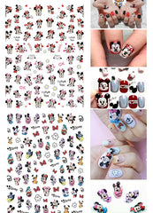 PDFADSK environmentally friendly decals suited for acrylic nails
