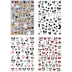 PDFADSK self-adhesive nail stickers applied easily on nail and sealed with top coat