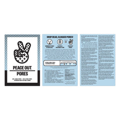 Peace Out retinol-infused nose strip refines texture and minimizes pores.