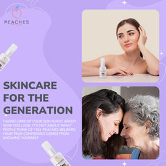 Grape seed oil ingredient detail in Peaches Renew Face Oil for antioxidants