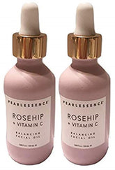 Pearlessence Rosehip Balancing Oil bottle for daily hydration and a healthy glow