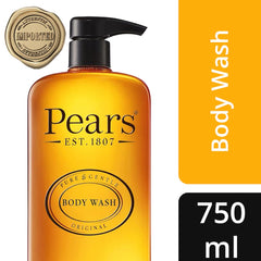 Pears natural oils ingredients close-up highlighting nourishing formula for hydrated skin.