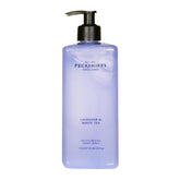 Pecksniff's Lavender & White Tea hand wash bottle for daily cleansing with luxurious scent.