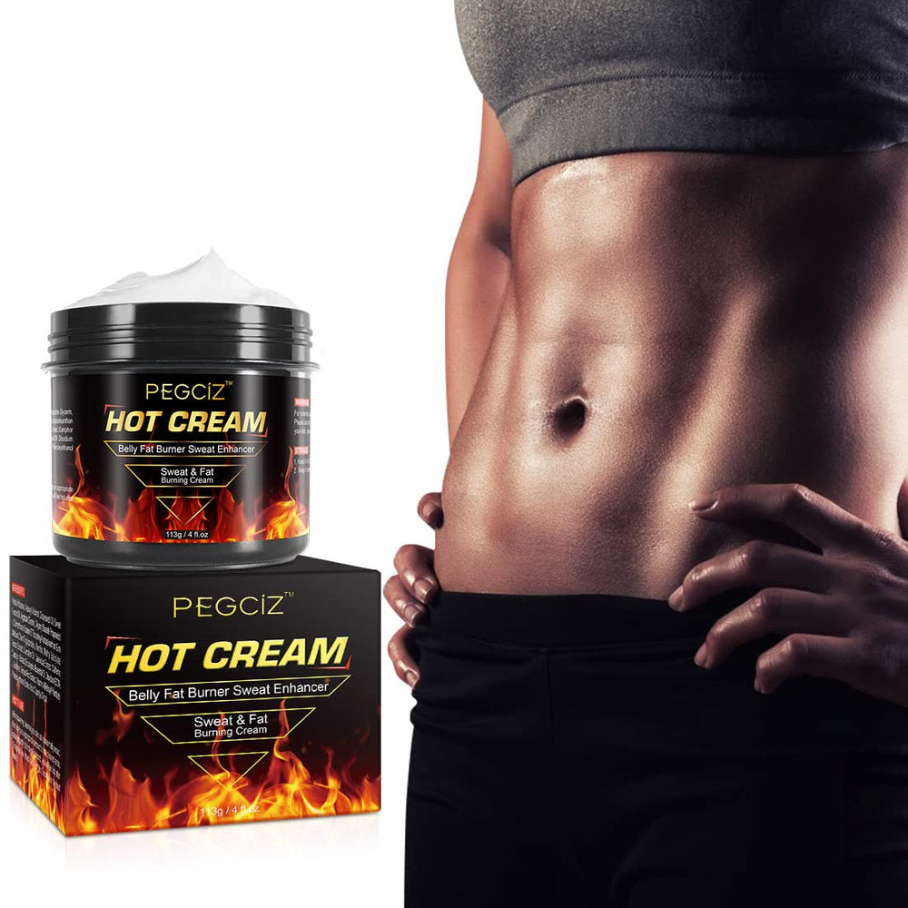 Pegciz Fat-Burning Cream targets belly area for a smoother silhouette during workouts.