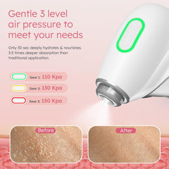 PELCAS Nano Facial Mister side view for easy grip and on-the-go hydration.