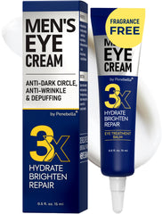 PENEBELLA eye cream bottle with caffeine for puffy eyes and dark circles