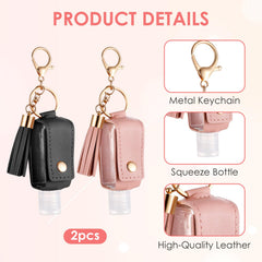 Two-pack keychain case helps organize gear on purses, backpacks, or keys.