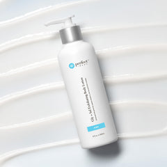 Green tea extract detail in Perfect Image lotion adds soothing notes
