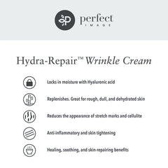 Perfect Image Hydra-Repair label detail highlights active ingredients