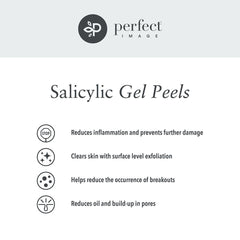 Perfect Image Salicylic Gel Peel packaging label showing 30% strength.